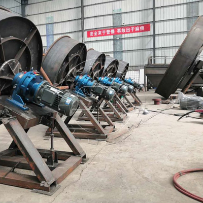 200mm-450mm Edge Height Organic Fertilizer Disc Granulator for Pellet Production
