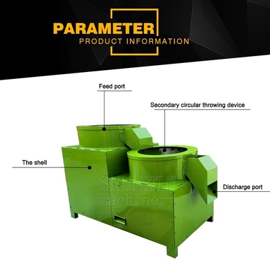 Granulator Machine Type NPK Fertilizer Round Polishing Machine for Manufacturing Plant