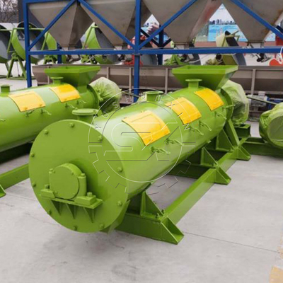 Organic Fertilizer Wet Granulation Machine with 1-6 t/h Capacity and 5100 KG Weight