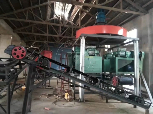 2000kg/h Output YSX NPK Double Roller Granulator/Compactor for Dry Granulation Method