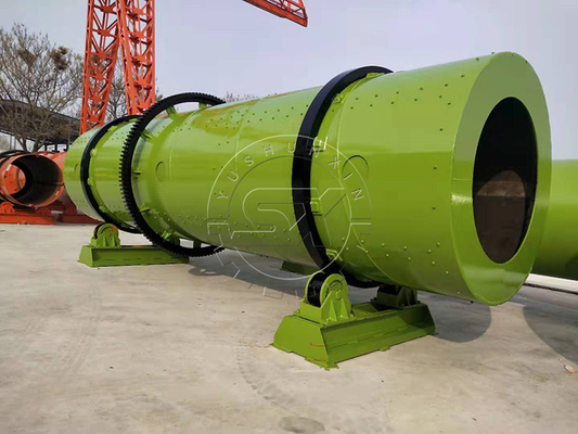 High Working Efficiency Rotary Drum Granulator for Raw Material Fertilizer Production