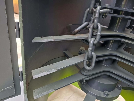 Chain Structure Vertical Crusher for Fertilizer Crushing and Varying Capacity Option