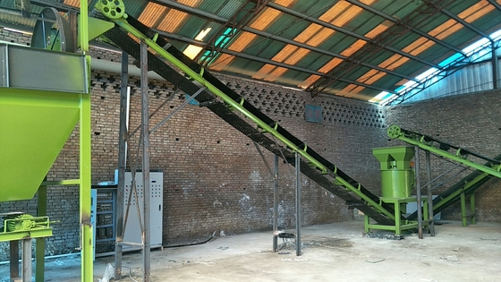 Chain Structure Vertical Crusher for Fertilizer Crushing and Varying Capacity Option