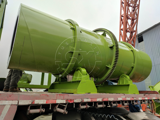 1-6 t/h Capacity Urea Fertilizer Granule Coating Machine for Smooth and Easy Operation