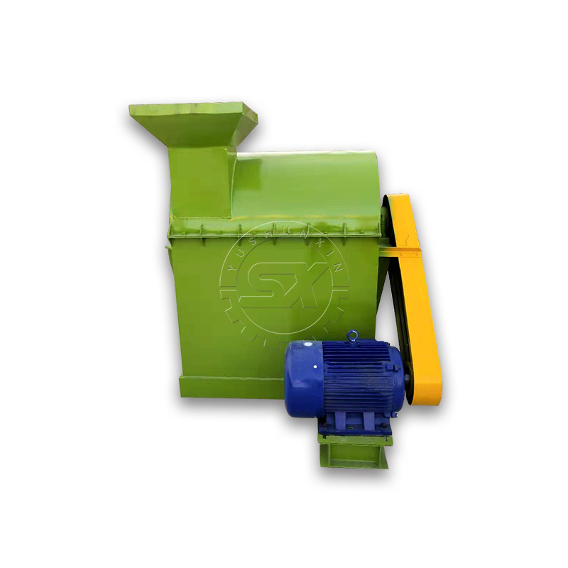 5-10mm Feeding Size Cow Dung Manure Crushing Machine for Organic Fertilizer Production