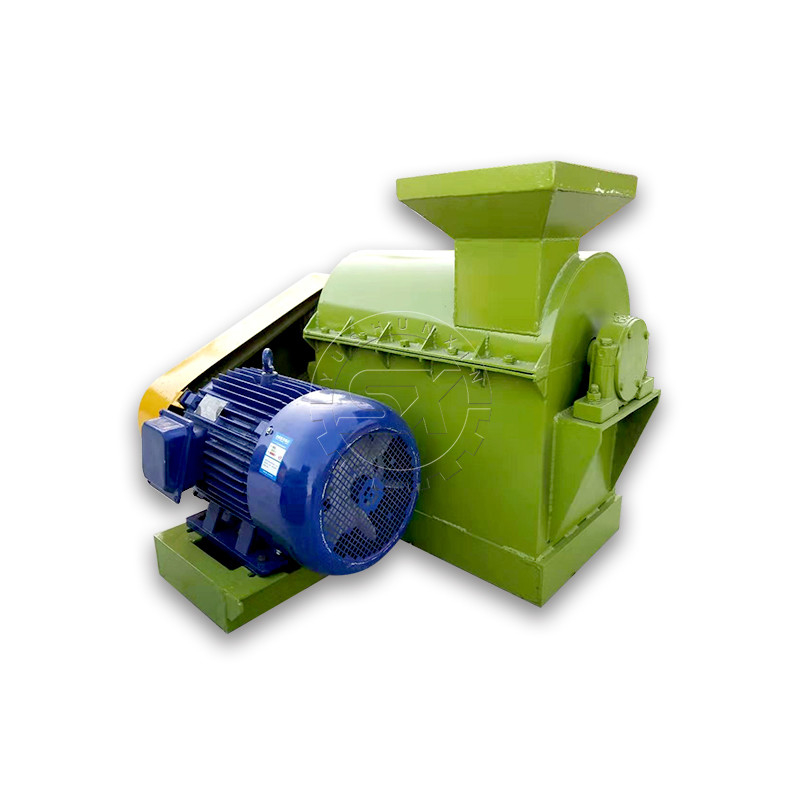 22kW Small Scale Compost Chicken Dung Crusher for High Moisture Organic Fertilizer