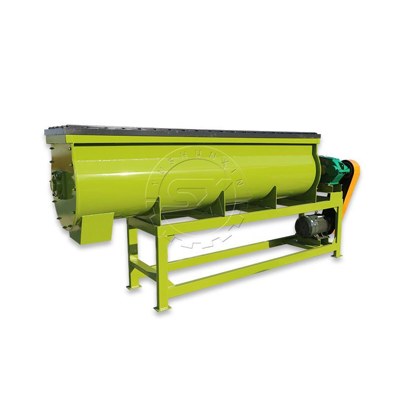 3-5t/h Cow Dung Manure Crusher and NPK Material Mixer for Organic Fertilizer Production