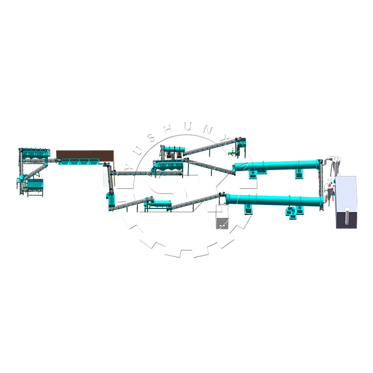 State-of-the-art Urea Base Compound Fertilizer Production Line for Fertilizer Material