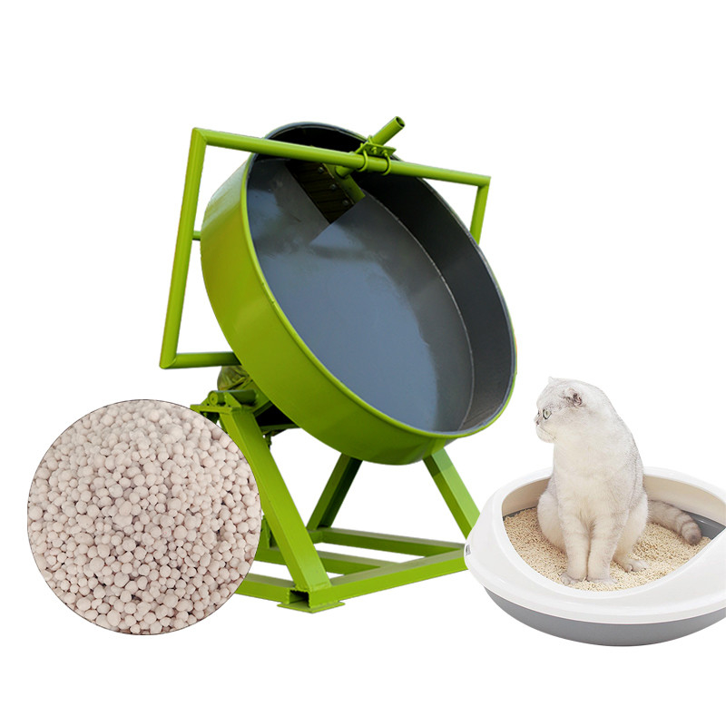 Easy to Operate Bentonite Cat Litter Disc Granulator for Compound Fertilizer Machine